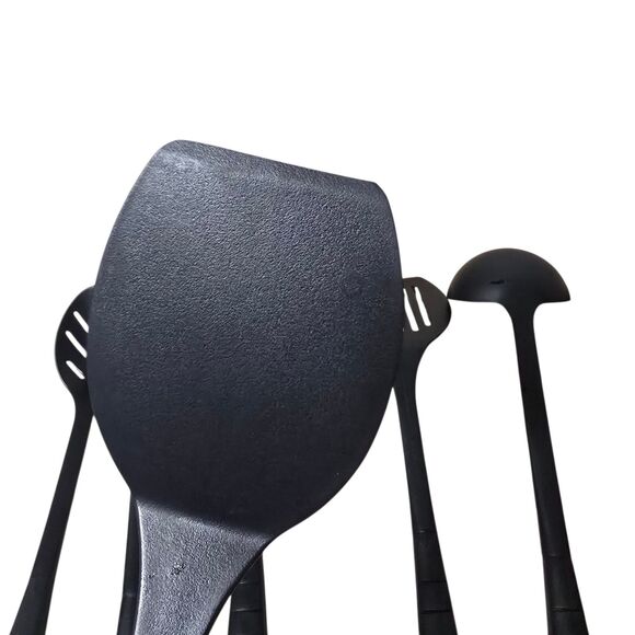 Calphalon Cooking Utensils Black Nylon Set of 7 Heat Resistant To 400 Degrees - Picture 9 of 11